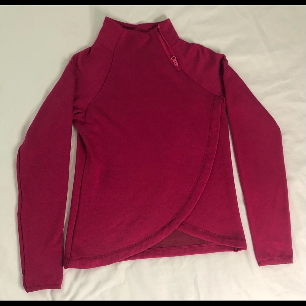 pink avia sweater